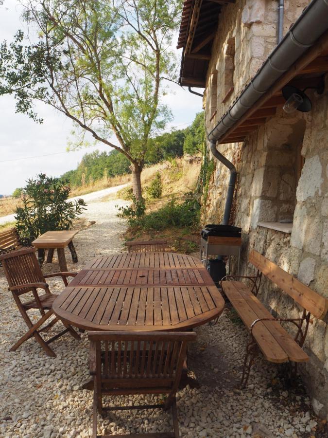 Grand Gite Les Cabanes De Fallot Pour 19 Personnes - Piscine Naturelle L'isle-Bouzon Экстерьер фото