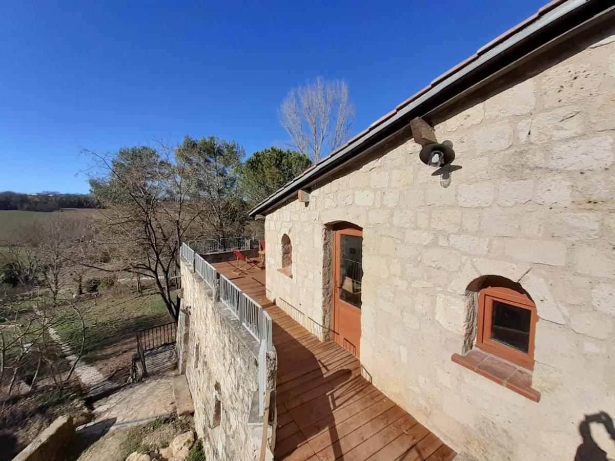 Grand Gite Les Cabanes De Fallot Pour 19 Personnes - Piscine Naturelle L'isle-Bouzon Экстерьер фото